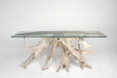 Walker Zabriskie Carved Teak Root Console B - 2939608