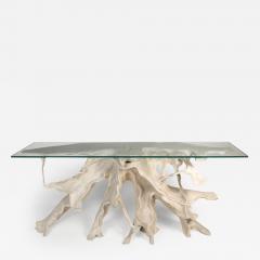Walker Zabriskie Carved Teak Root Console B - 2942570