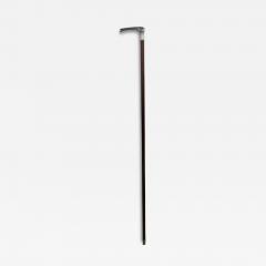Walking Cane With A Silver Handle In The Art Nouveau Style Russia - 4792236