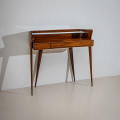 Wall Console with Glass Shelf Italy Mid 20th Century - 4709753