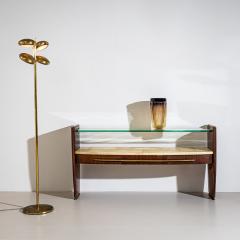 Wall Console with Parchment Italy 1960s - 4790878