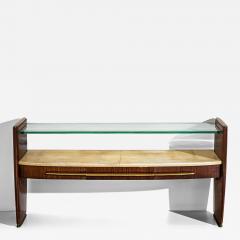 Wall Console with Parchment Italy 1960s - 4811544