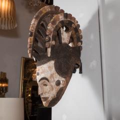 Wall Mounted Carved Wood Sculpture of Igbo Mask Nigeria Late 19th Century - 1648473