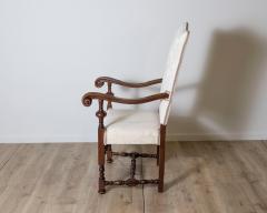 Walnut Armchair Tuscany 18th Century - 4189754