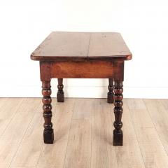 Walnut Baroque Continental One Drawer Table 17th Century and Later - 3001687