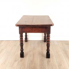 Walnut Baroque Continental One Drawer Table 17th Century and Later - 3001693