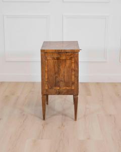 Walnut Bedside Table nightstand Louis XVI Style xix Century - 4577542