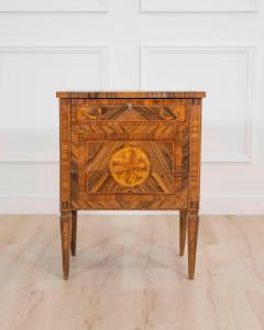 Walnut Bedside Table nightstand Louis XVI Style xix Century - 4577550