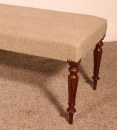 Walnut Bench From The 19th Century - 3416112