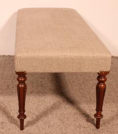 Walnut Bench From The 19th Century - 3416115