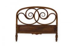 Walnut Bentwood Twin Bed - 4658643