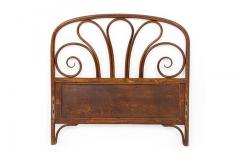 Walnut Bentwood Twin Size Bed - 4171185