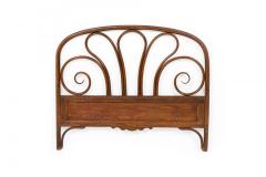 Walnut Bentwood Twin Size Bed - 4171186