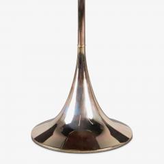 Walnut Brass Table Floor Lamp - 4226289
