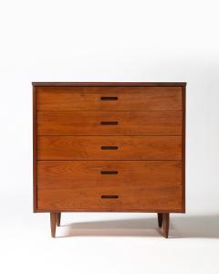 Walnut Chest of Drawers United States c 1950 - 4209961