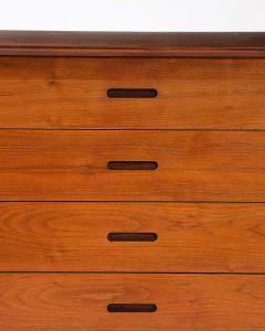 Walnut Chest of Drawers United States c 1950 - 4209962