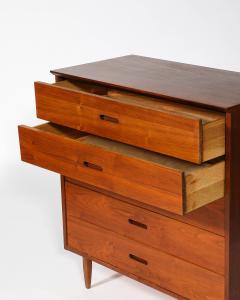 Walnut Chest of Drawers United States c 1950 - 4209974