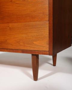 Walnut Chest of Drawers United States c 1950 - 4209976