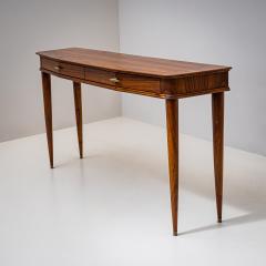 Walnut Console Table Italy Mid 20th Century - 4532729