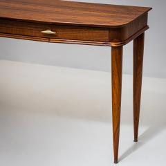 Walnut Console Table Italy Mid 20th Century - 4532733