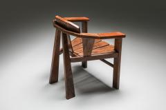 Walnut Craftsman Chair 1960s - 1555760