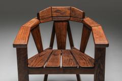 Walnut Craftsman Chair 1960s - 1555763