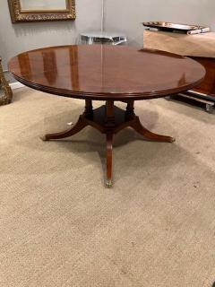 Walnut Cross Banded Extension Dining Table with 1 leaf - 2895210