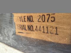 Walnut Lane Altavista Waterfall Front Art Deco Blanket Chest - 4365247