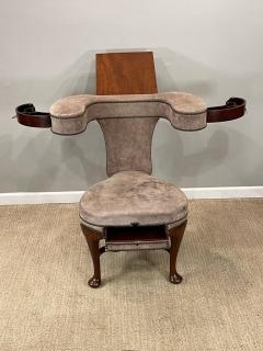 Walnut Mahogany Cockfighting Chair - 2483229