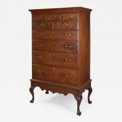 Walnut Queen Anne Chest on Frame - 1327800