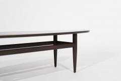 Walnut Surfboard Coffee Table by Heritage C 1950s - 2924200