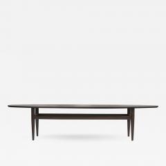 Walnut Surfboard Coffee Table by Heritage C 1950s - 2928036