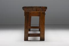 Walnut Three Drawers Console Table 19 20th Century - 2693819