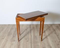 Walnut Veneer And Inlaid Table Game Table End Of The 18th Century - 4205593