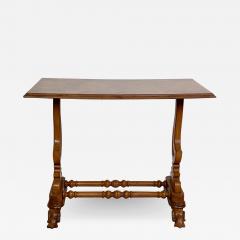 Walnut Writing Table Italy Circa Early 20th Century - 1434019