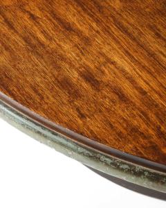 Walnut and Painted Wood Coffee Table - 4210271