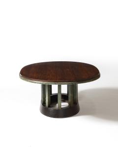 Walnut and Painted Wood Coffee Table - 4210274