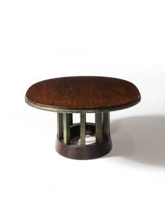 Walnut and Painted Wood Coffee Table - 4210277