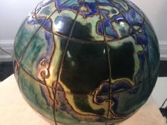 Walter Bosse AUSTRIAN TERRESTRIAL WORLD GLOBE LAMP BY WALTER BOSSE - 849648