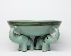 Walter Bosse Ceramic Elephant Bowl Designed by Walter Bosse 1928 Austria - 3866671