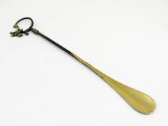 Walter Bosse Walter Bosse Brass Shoehorn Displaying a Cow Herta Baller Austria 1950s - 4042252