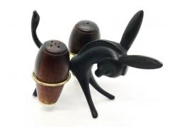 Walter Bosse Walter Bosse Donkey Salt and Pepper Shaker Set Herta Baller Austria 1950s - 4054864