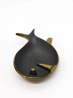 Walter Bosse Walter Bosse Fish Midcentury Brass Bowl or Ashtray Herta Baller 1950s - 4054844
