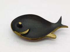 Walter Bosse Walter Bosse Fish Midcentury Brass Bowl or Ashtray Herta Baller 1950s - 4054847