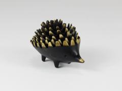 Walter Bosse Walter Bosse Hedgehog Stackable Brass Ashtrays Herta Baller Austria 1950s - 4123117