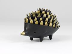Walter Bosse Walter Bosse Hedgehog Stackable Brass Ashtrays Herta Baller Austria 1950s - 4123119