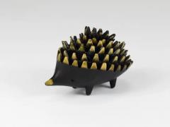 Walter Bosse Walter Bosse Hedgehog Stackable Brass Ashtrays Herta Baller Austria 1950s - 4125574
