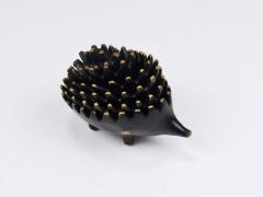 Walter Bosse Walter Bosse Hedgehog Stackable Brass Ashtrays Herta Baller Austria 1950s - 4271382