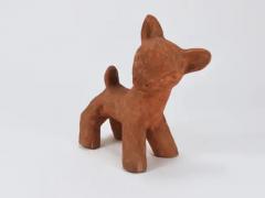Walter Bosse Walter Bosse Large Baby Deer Pottery Ceramic Sculpture Austria 1920s - 4068065