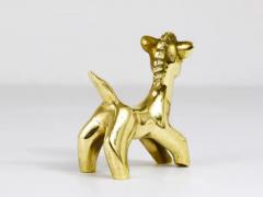 Walter Bosse Walter Bosse Mid Century Horse Brass Figurine Hertha Baller Austria 1950s - 4049839